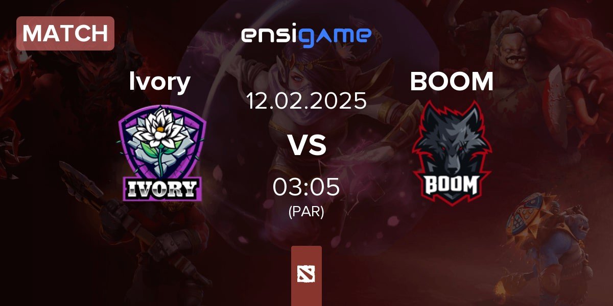 Match Ivory vs BOOM Esports BOOM | 12.02