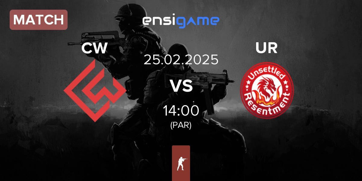 Match Chinggis Warriors CW vs Unsettled Resentment UR | 25.02