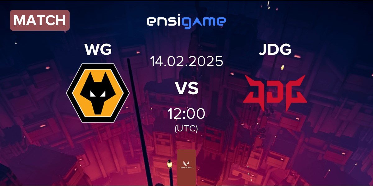 Match Wolves Esports WG vs JD Gaming JDG | 14.02