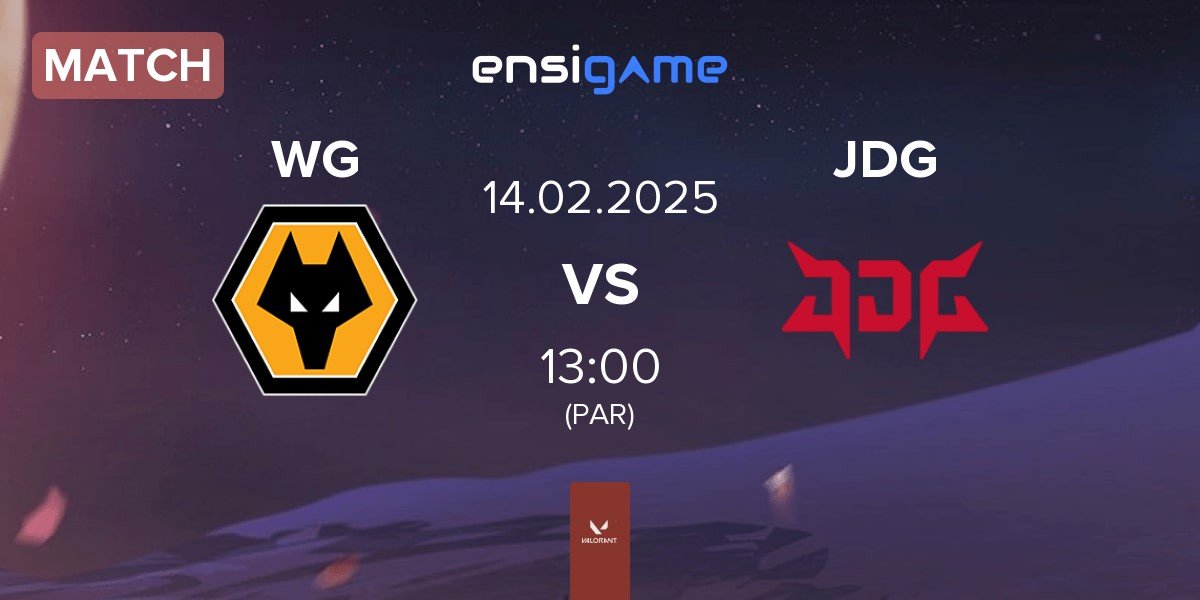 Match Wolves Esports WG vs JD Gaming JDG | 14.02