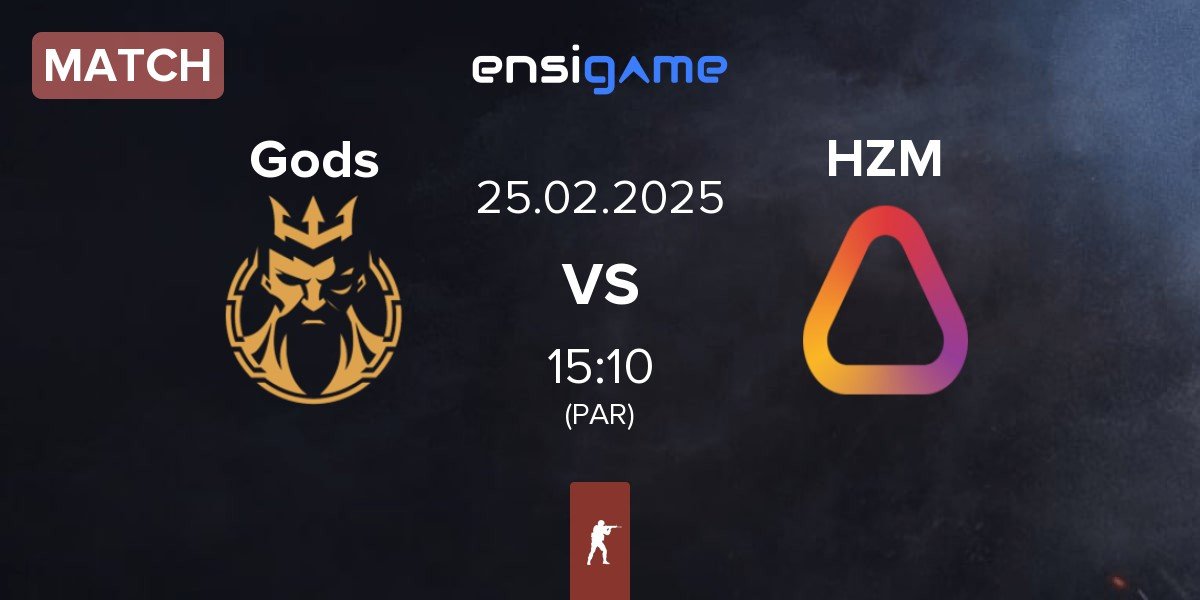 Match Gods Reign Gods vs harizma HZM | 25.02