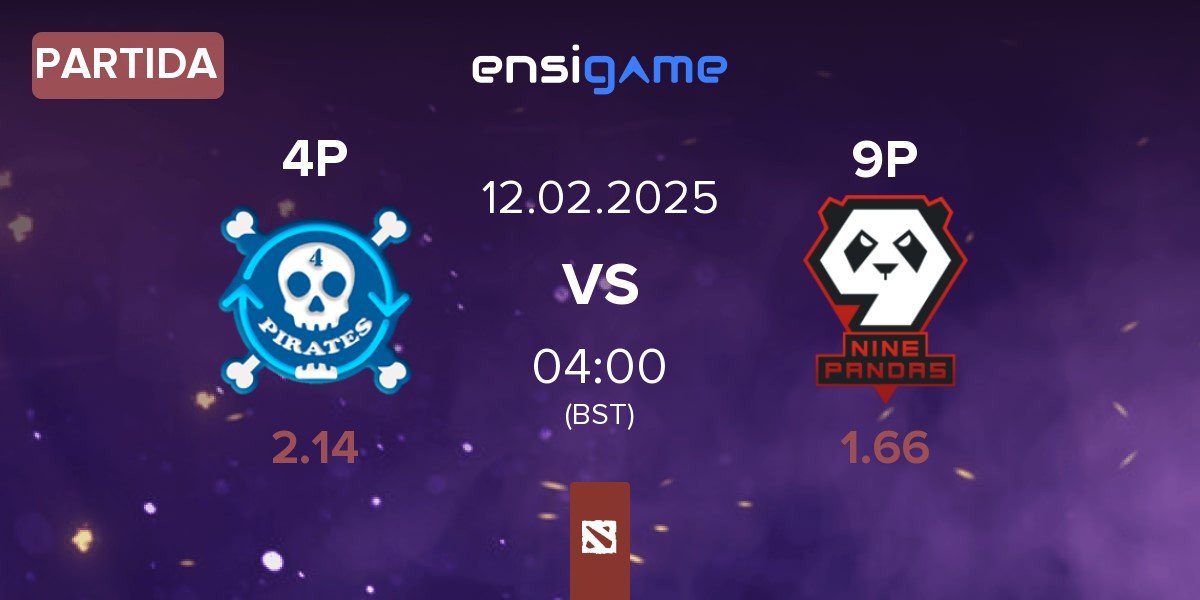 Partida 4Pirates 4P vs 9Pandas 9P | 12.02