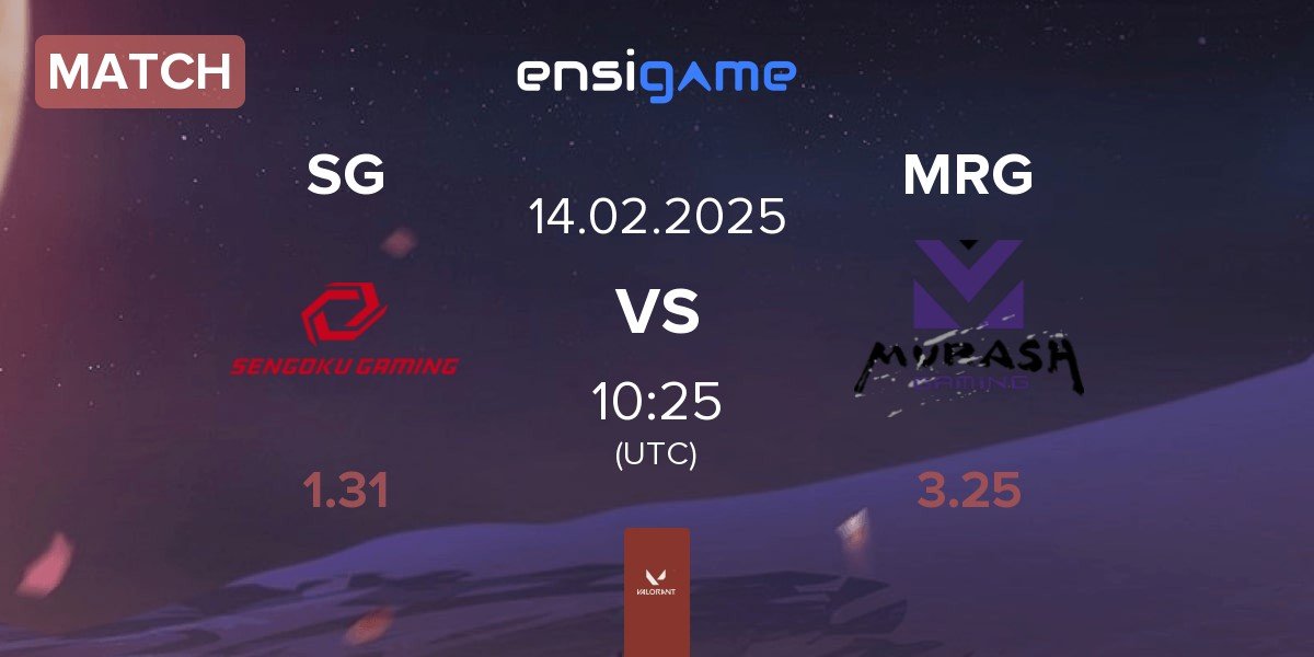 Match Sengoku Gaming SG vs MURASH GAMING MRG | 14.02