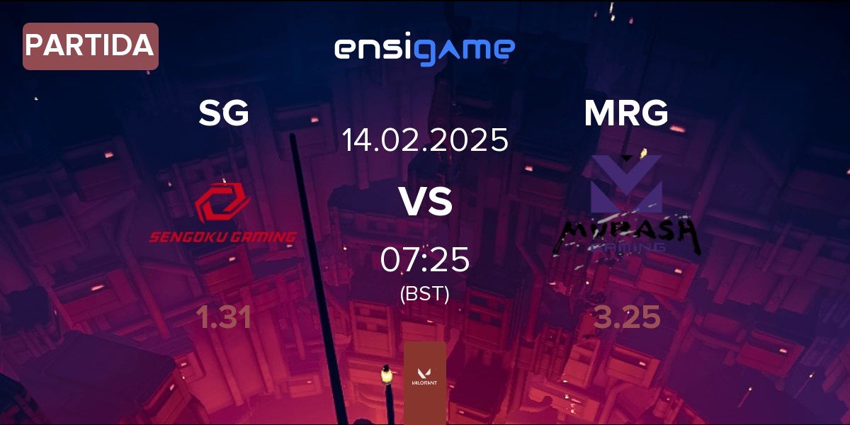 Partida Sengoku Gaming SG vs MURASH GAMING MRG | 14.02