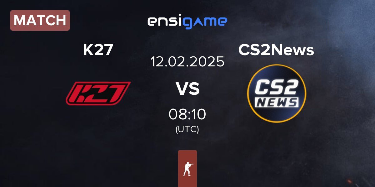 Match K27 vs CS2News | 12.02