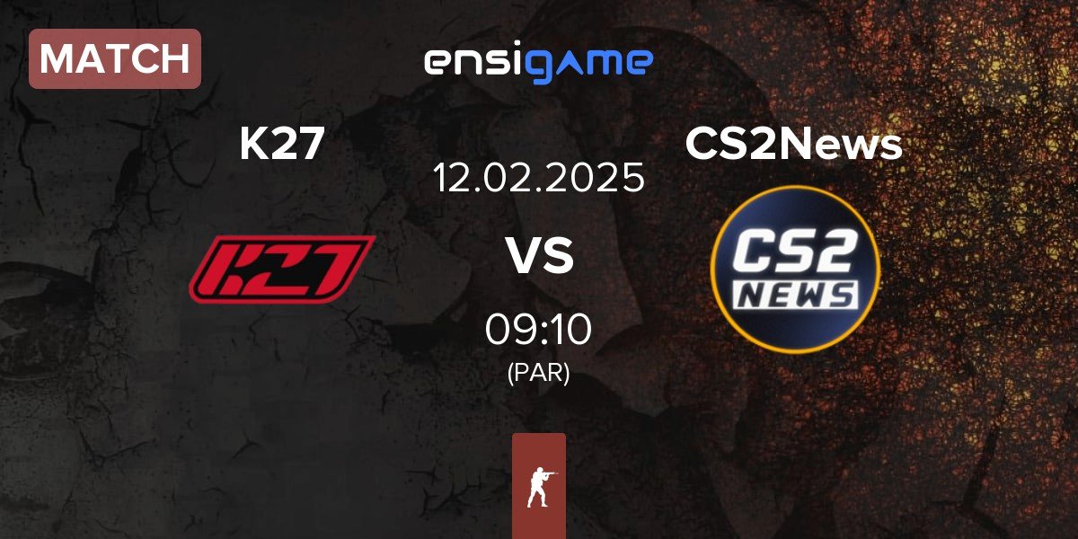 Match K27 vs CS2News | 12.02