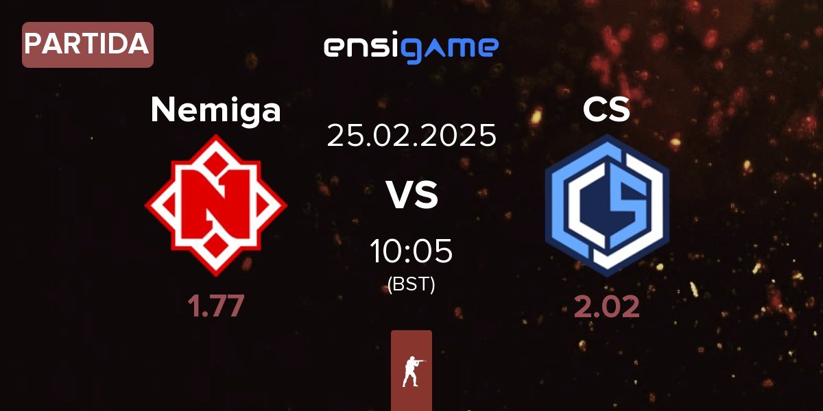 Partida Nemiga Gaming Nemiga vs CYBERSHOKE Esports CS | 25.02