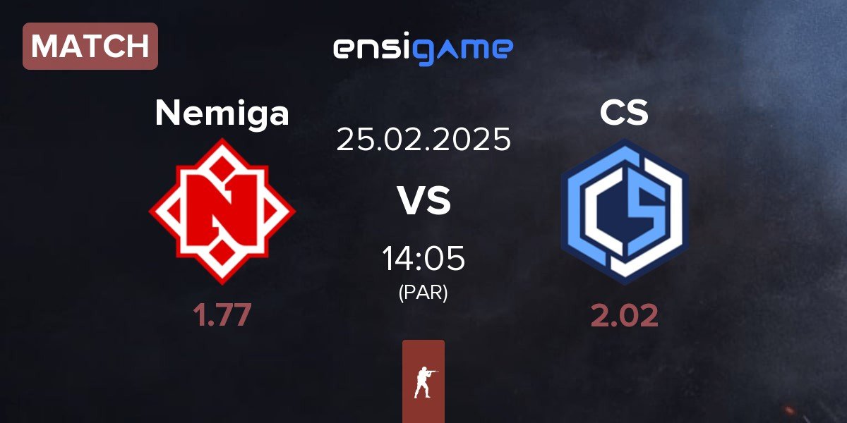 Match Nemiga Gaming Nemiga vs CYBERSHOKE Esports CS | 25.02