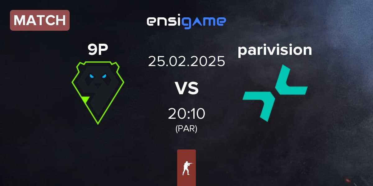 Match 9 Pandas 9P vs PARIVISION parivision | 25.02