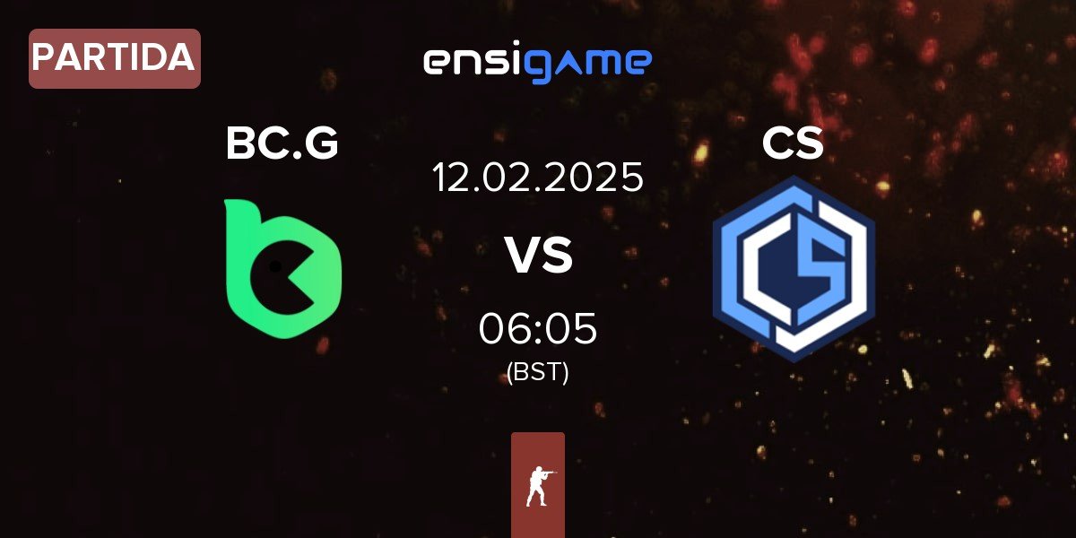 Partida BC.Game Esports BC.G vs CYBERSHOKE Esports CS | 12.02