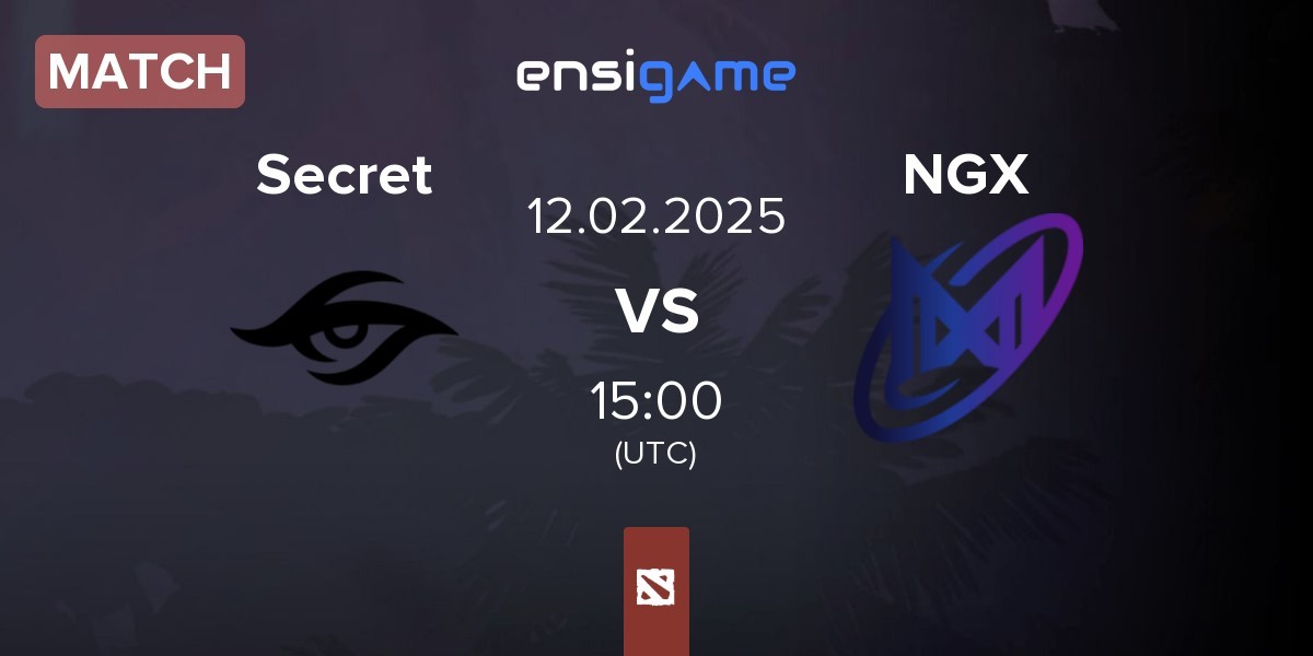 Match Team Secret Secret vs Nigma Galaxy NGX | 12.02