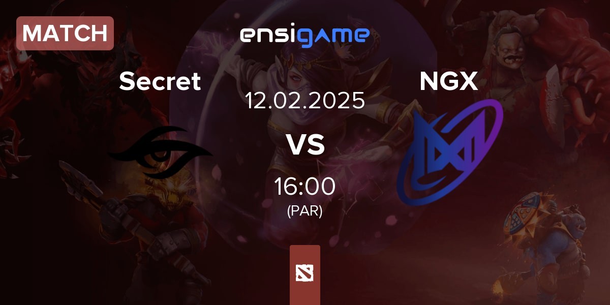 Match Team Secret Secret vs Nigma Galaxy NGX | 12.02