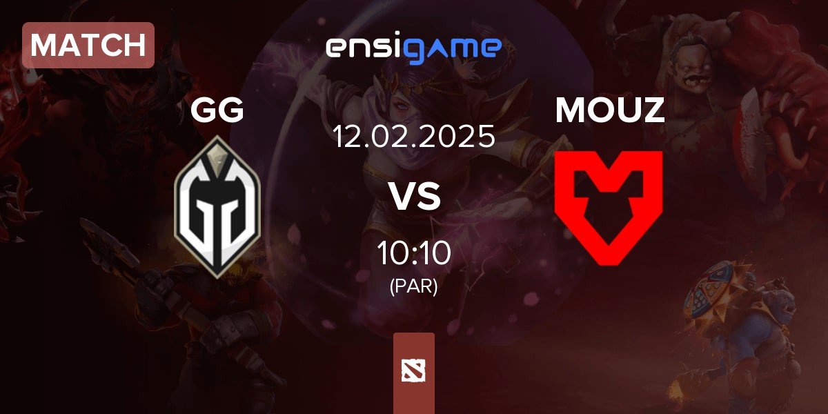 Match Gaimin Gladiators GG vs MOUZ | 12.02