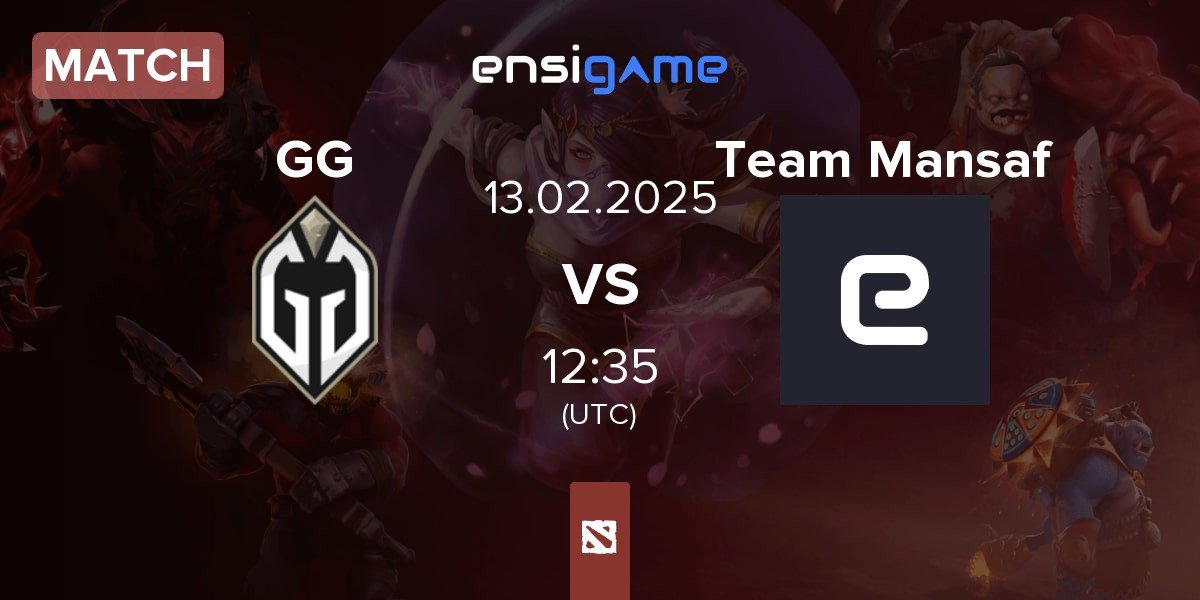 Match Gaimin Gladiators GG vs Team Mansaf | 13.02