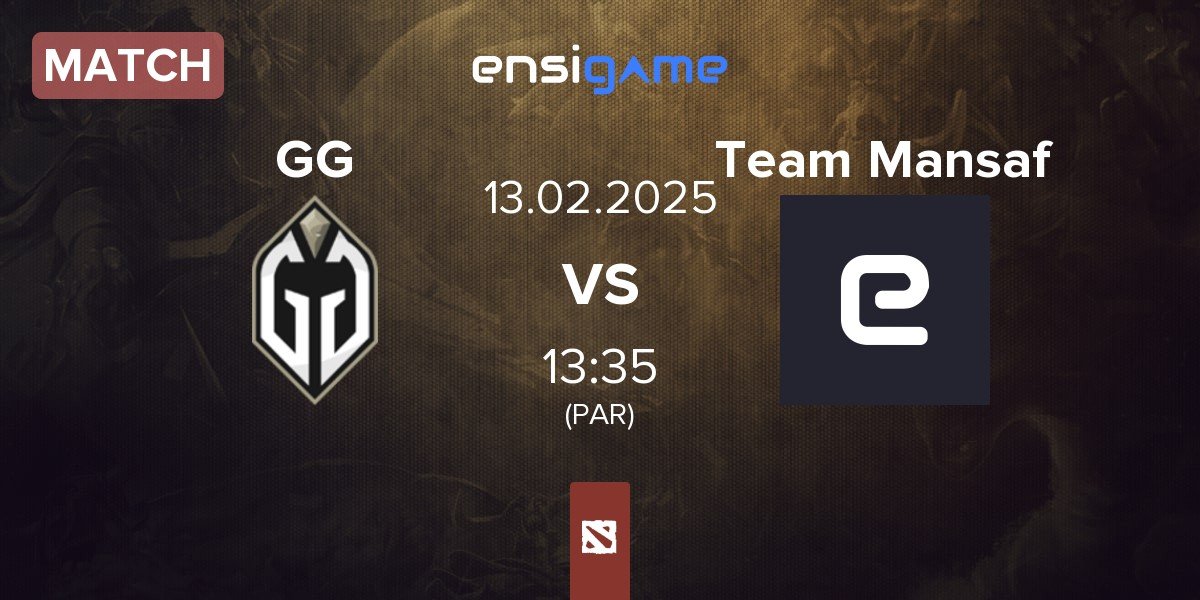 Match Gaimin Gladiators GG vs Team Mansaf | 13.02