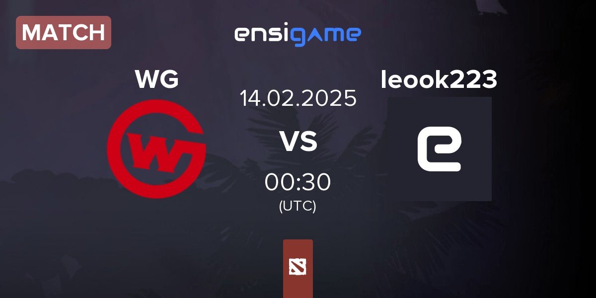 Match Wildcard Gaming WG vs Team leook223 leook223 | 13.02