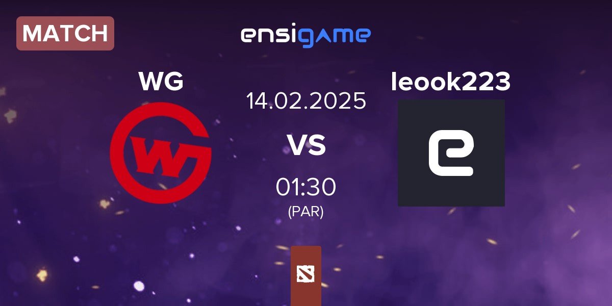 Match Wildcard Gaming WG vs Team leook223 leook223 | 14.02