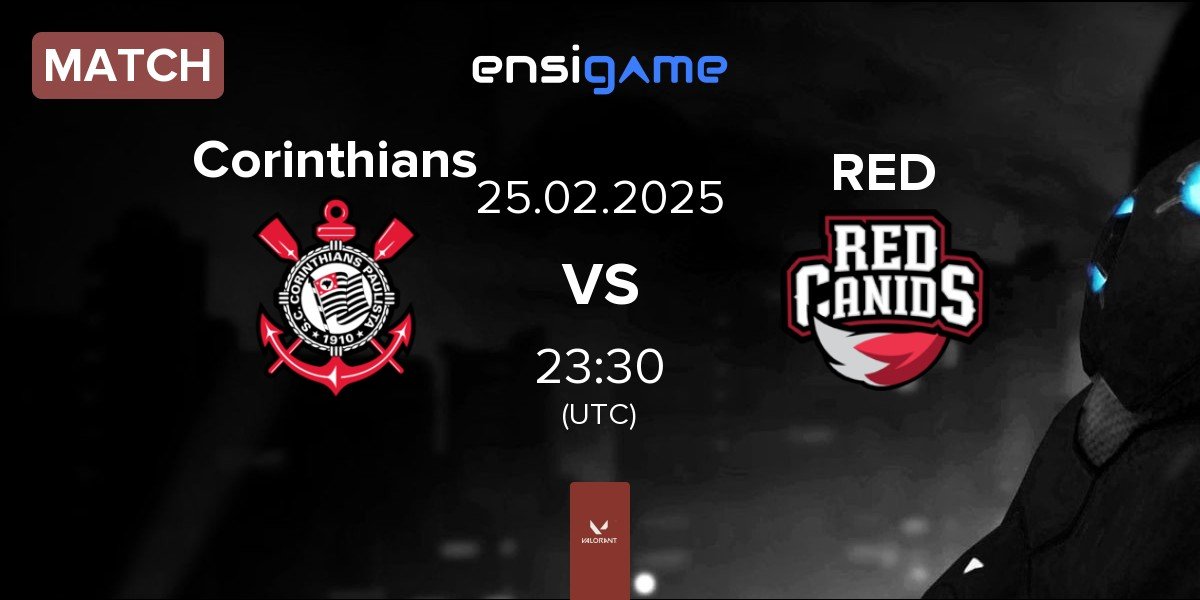 Match Corinthians Esports Corinthians vs RED Canids RED | 25.02