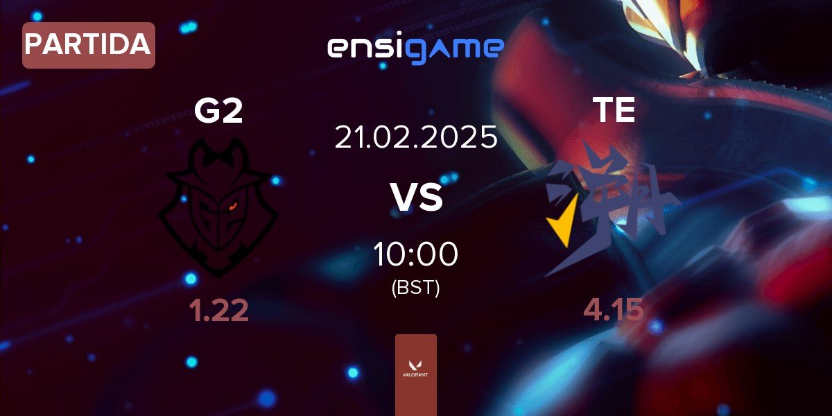 Partida G2 Esports G2 vs Trace Esports TE | 21.02