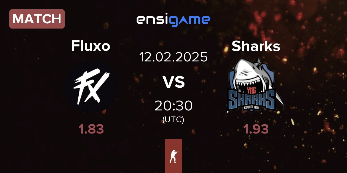 Match Fluxo vs Sharks Esports Sharks | 12.02