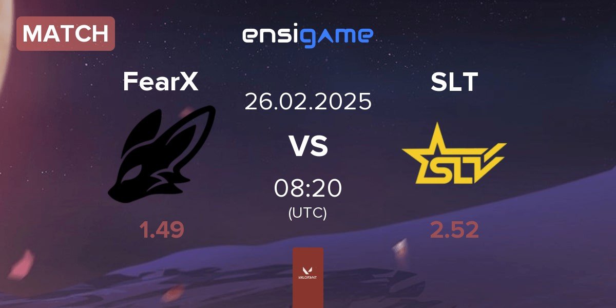 Match FearX vs SLT | 26.02