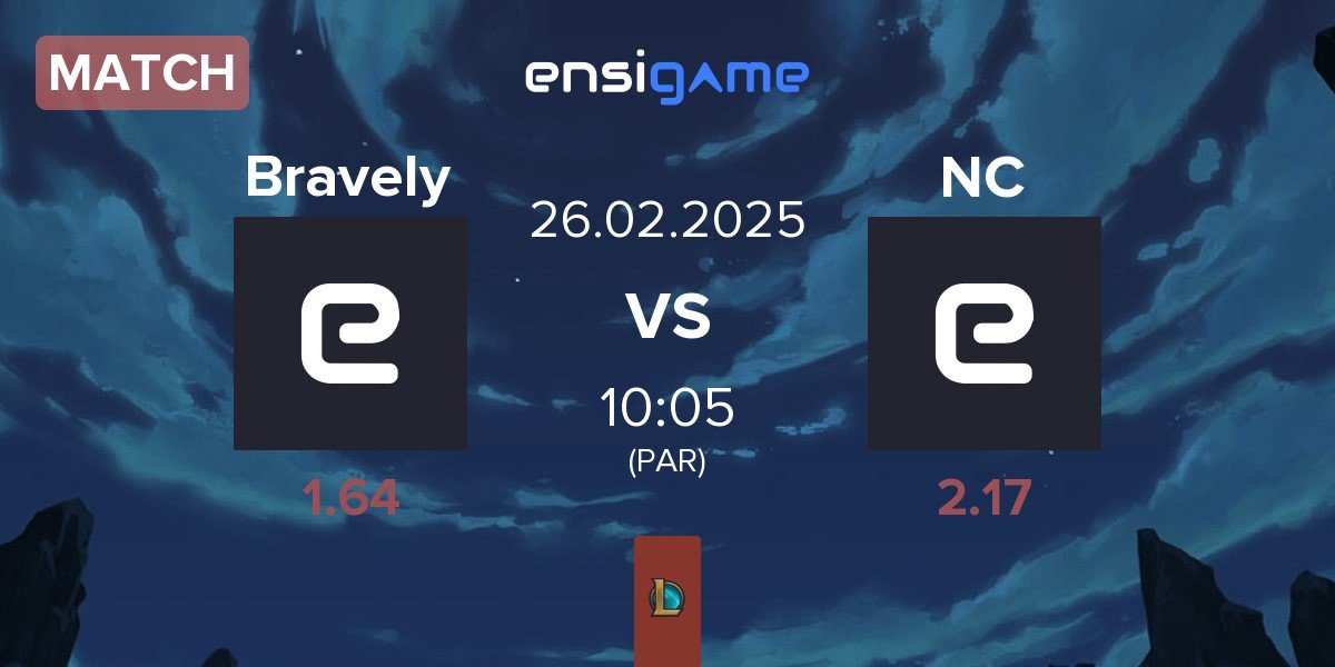 Match Bravely vs NIGHT CAP NC | 26.02