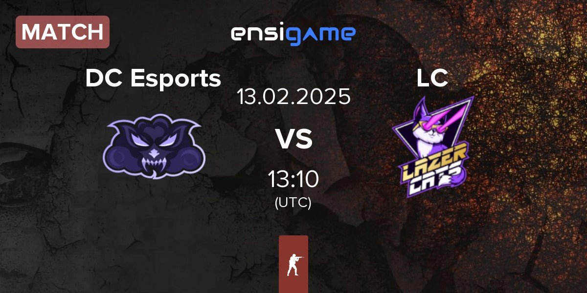 Match Dark Cloud Esports DC Esports vs Lazer Cats LC | 13.02