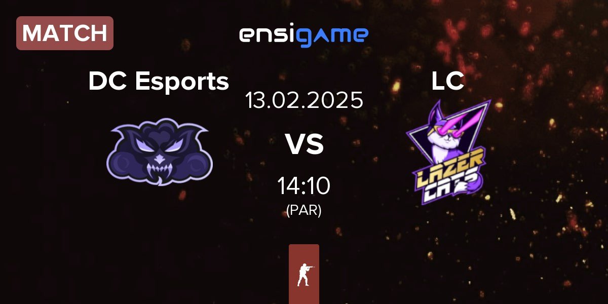 Match Dark Cloud Esports DC Esports vs Lazer Cats LC | 13.02