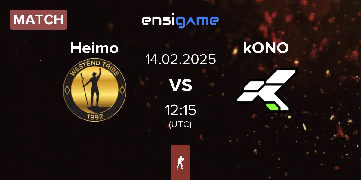 Match Heimo Esports Heimo vs kONO.ECF kONO | 14.02