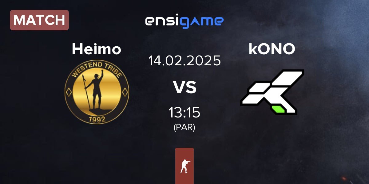 Match Heimo Esports Heimo vs kONO.ECF kONO | 14.02