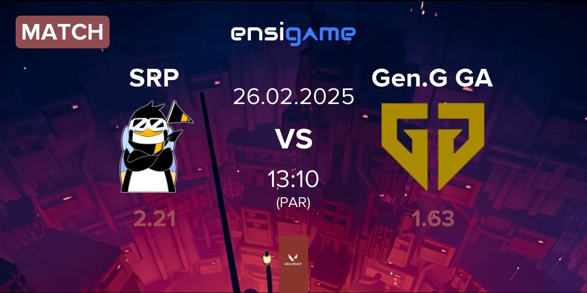 Match SHERPA SRP vs Gen.G Global Academy Gen.G GA | 26.02