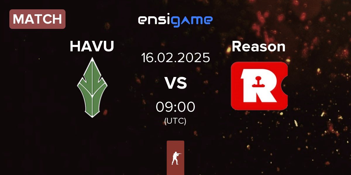 Match HAVU Gaming HAVU vs Reason Gaming Reason | 16.02