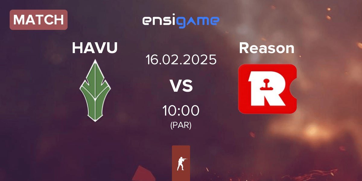 Match HAVU Gaming HAVU vs Reason Gaming Reason | 16.02