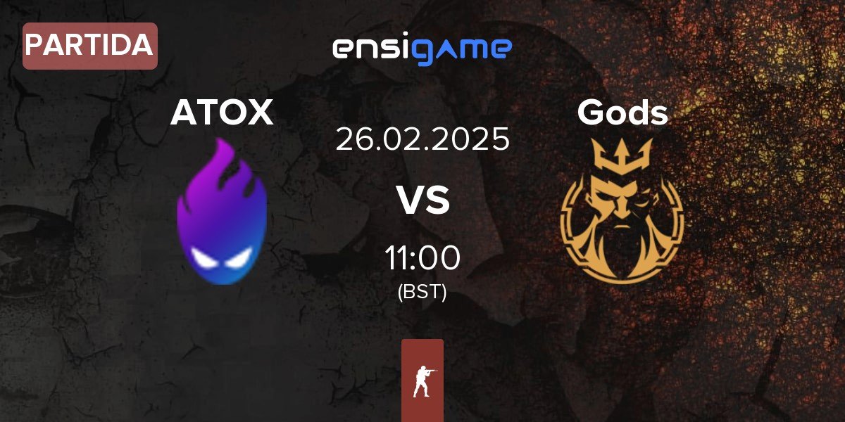 Partida ATOX vs Gods Reign Gods | 26.02