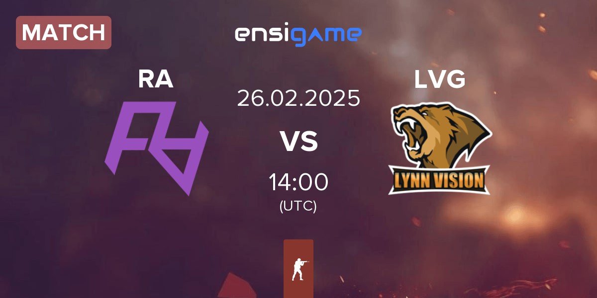 Match Rare Atom RA vs Lynn Vision Gaming LVG | 26.02