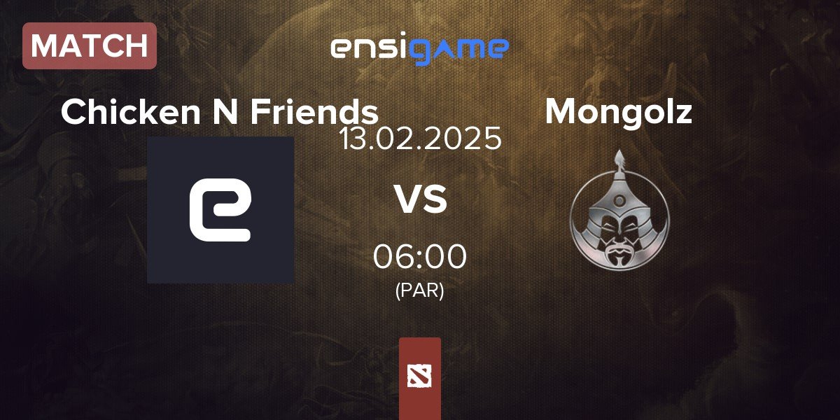 Match Chicken N Friends CNF vs The Mongolz Mongolz | 13.02