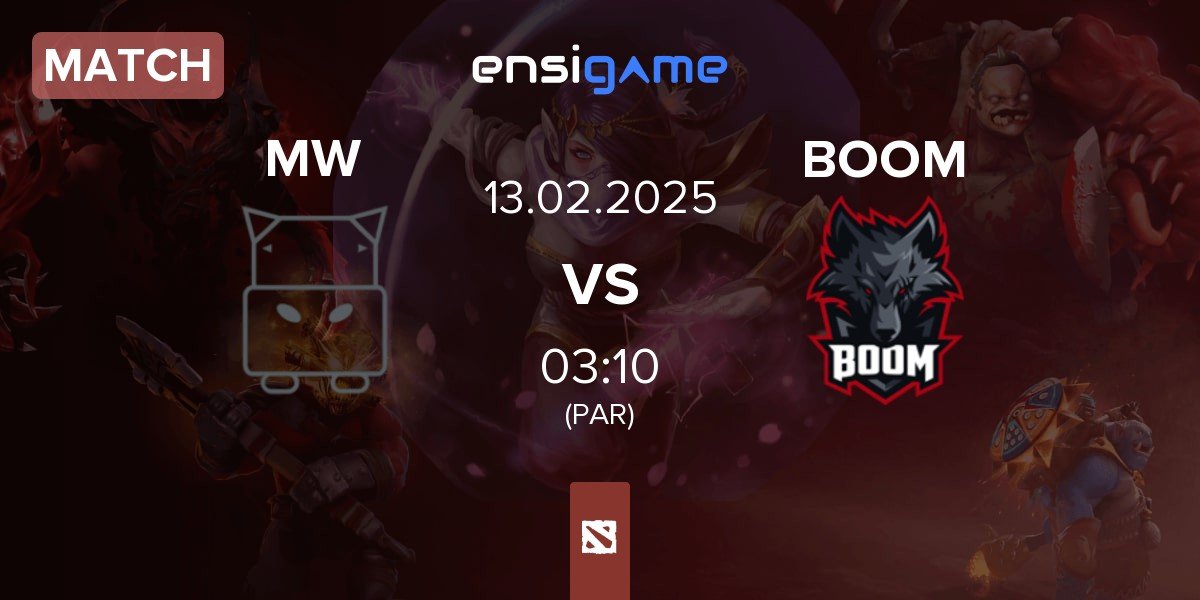 Match Moodeng Warriors MW vs BOOM Esports BOOM | 13.02