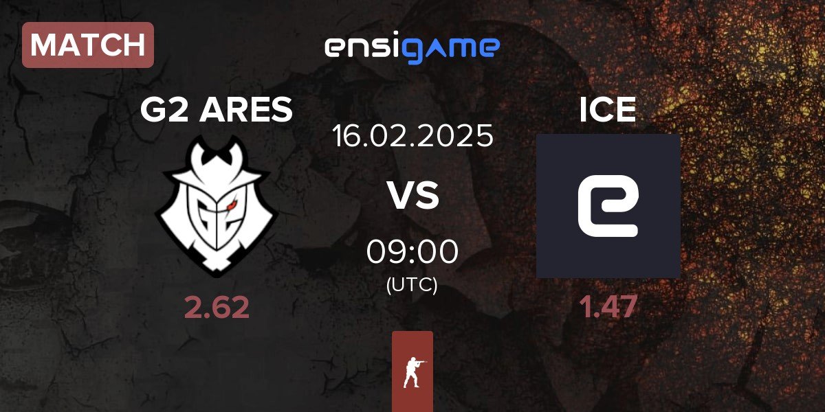 Match G2 Ares G2 ARES vs Inner Circle Esports ICE | 16.02