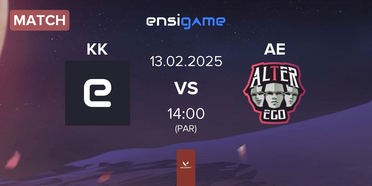 Match KIMMY KITTENS KK vs Alter Ego AE | 13.02