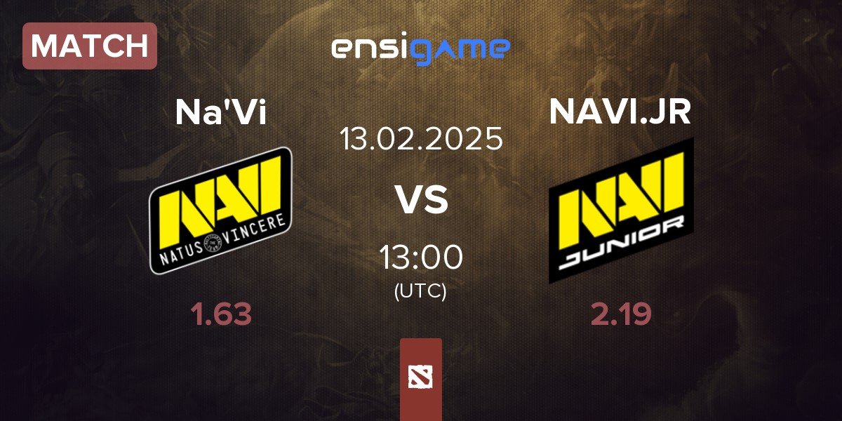 Match Natus Vincere Na'Vi vs Navi Junior NAVI.JR | 13.02