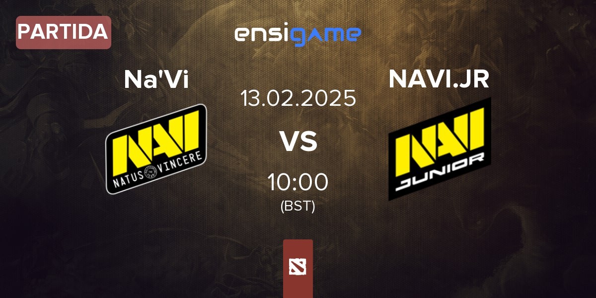 Partida Natus Vincere Na'Vi vs Navi Junior NAVI.JR | 13.02