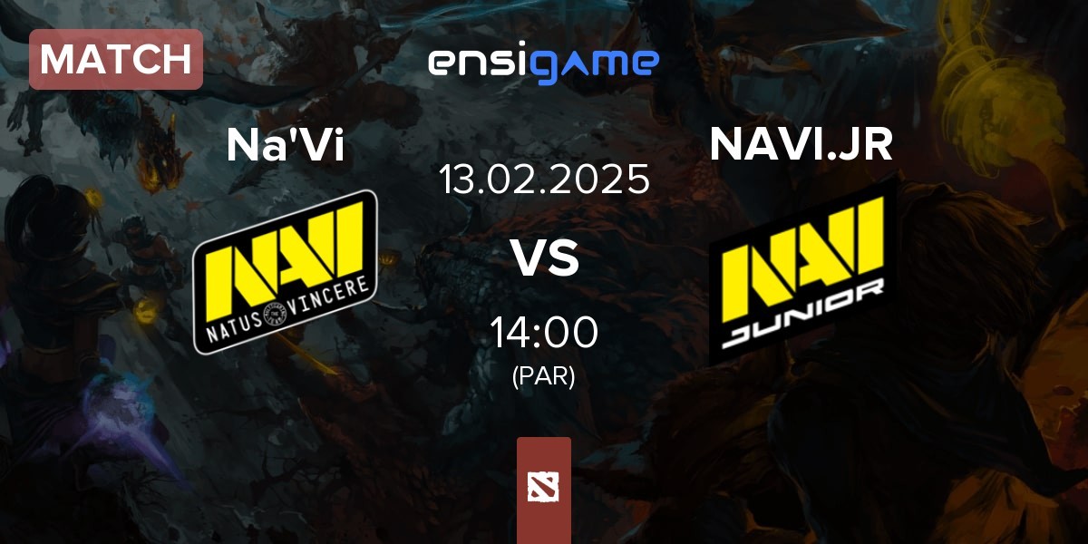 Match Natus Vincere Na'Vi vs Navi Junior NAVI.JR | 13.02