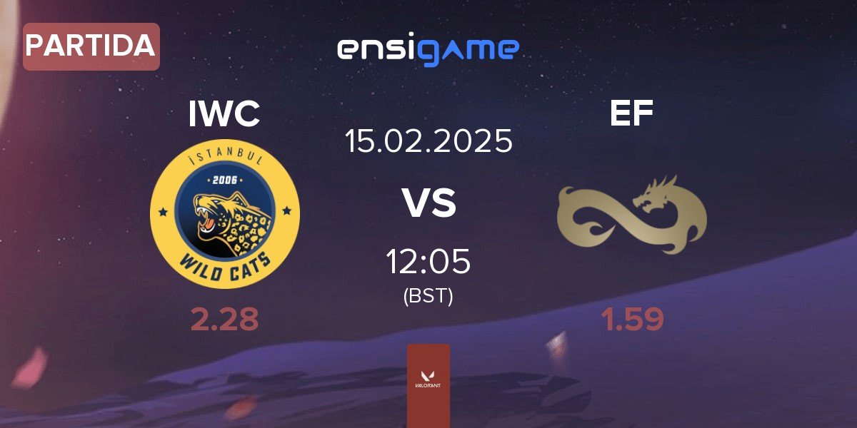 Partida Istanbul Wildcats IWC vs Eternal Fire EF | 15.02