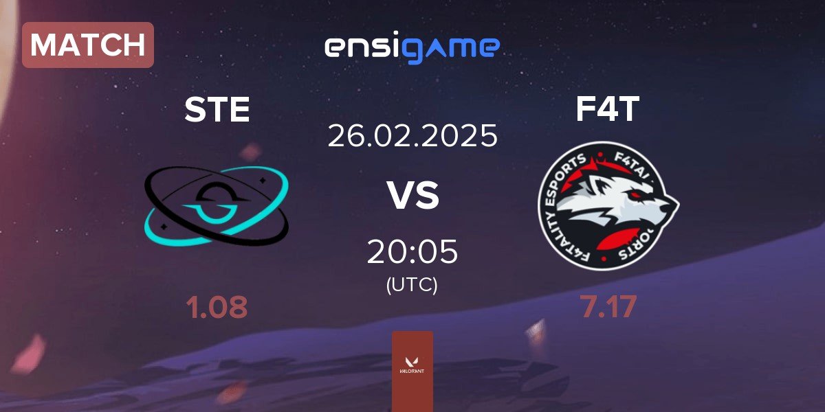 Match STELLAE Gaming STE vs F4TALITY eSports F4T | 26.02