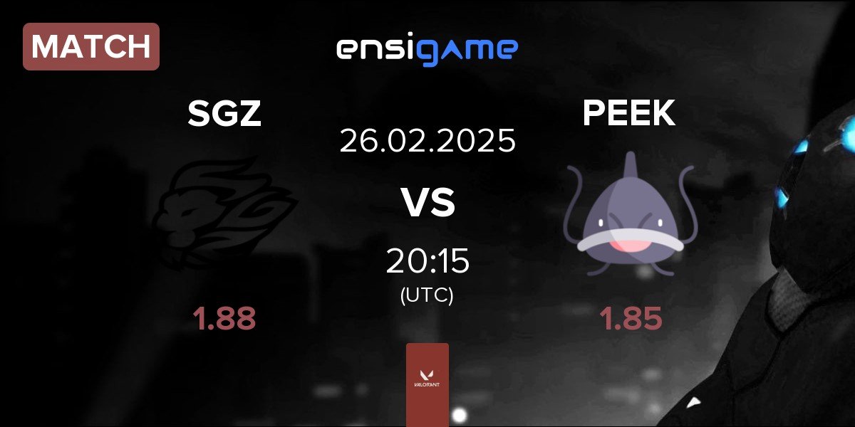 Match SAGAZ SGZ vs PEEK | 26.02