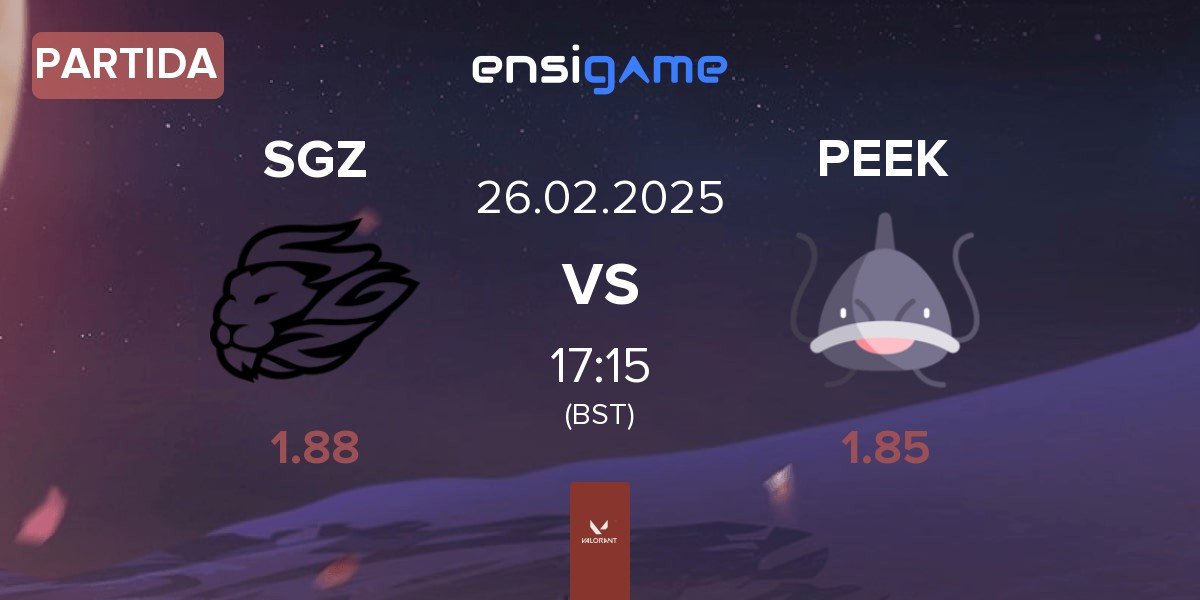 Partida SAGAZ SGZ vs PEEK | 26.02