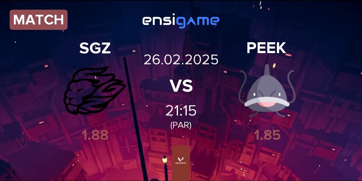 Match SAGAZ SGZ vs PEEK | 26.02