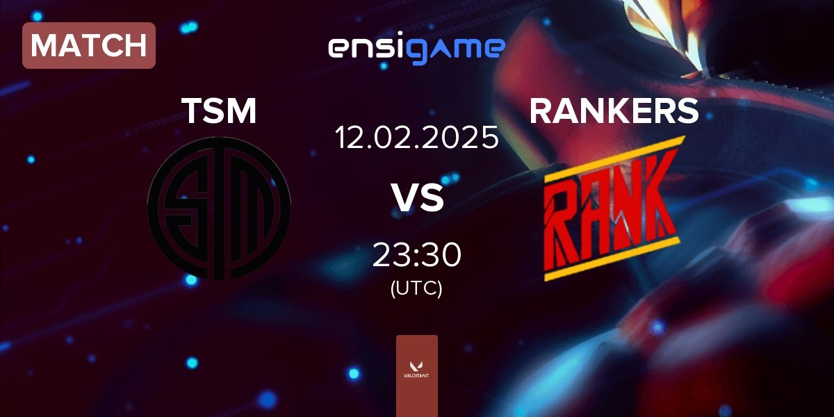 Match TSM vs RANKERS | 12.02