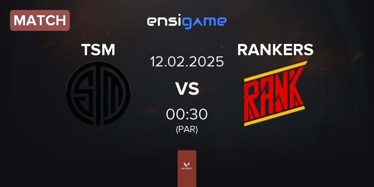 Match TSM vs RANKERS | 12.02