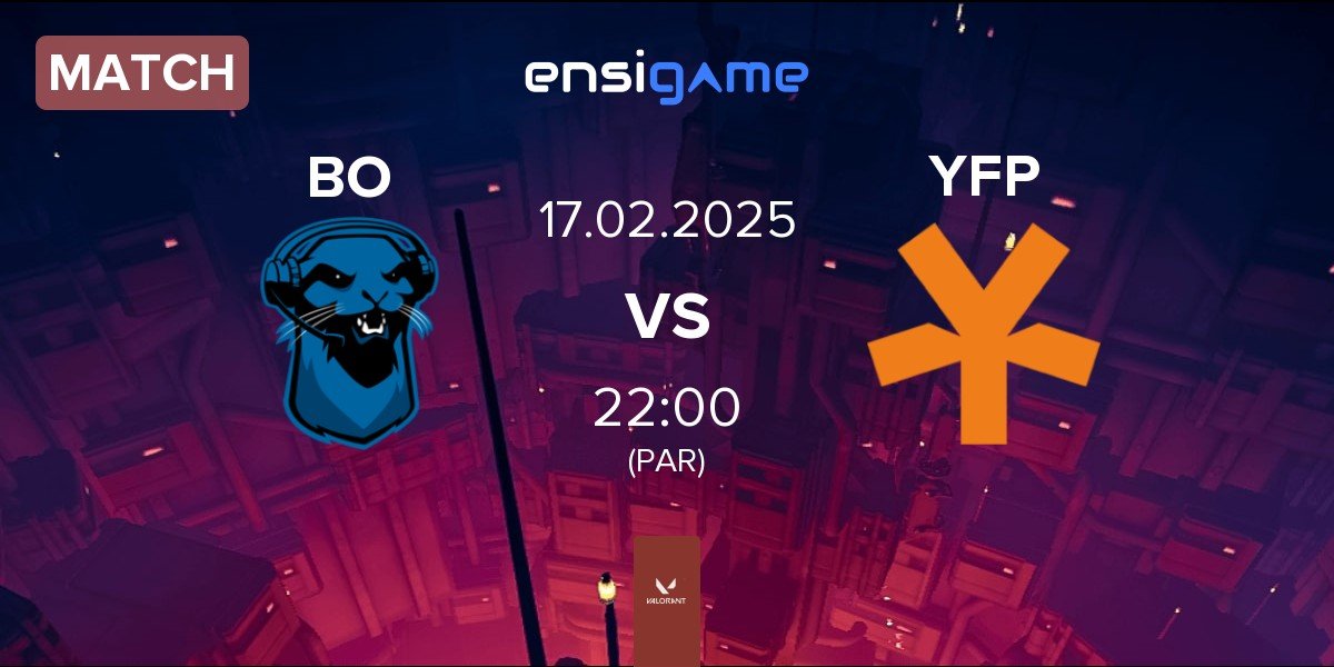 Match Blue Otter BO vs YFP Gaming YFP | 17.02